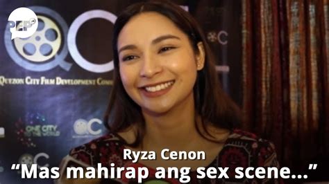 ryza cenon sex scene|Ryza Cenon on why masturbation scene is easier than sex scene .